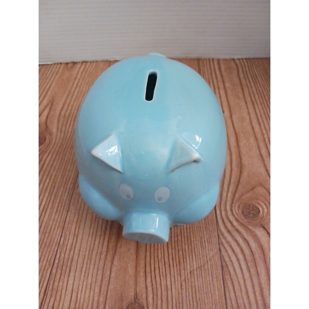Blue Pig Piggie‎ Bank